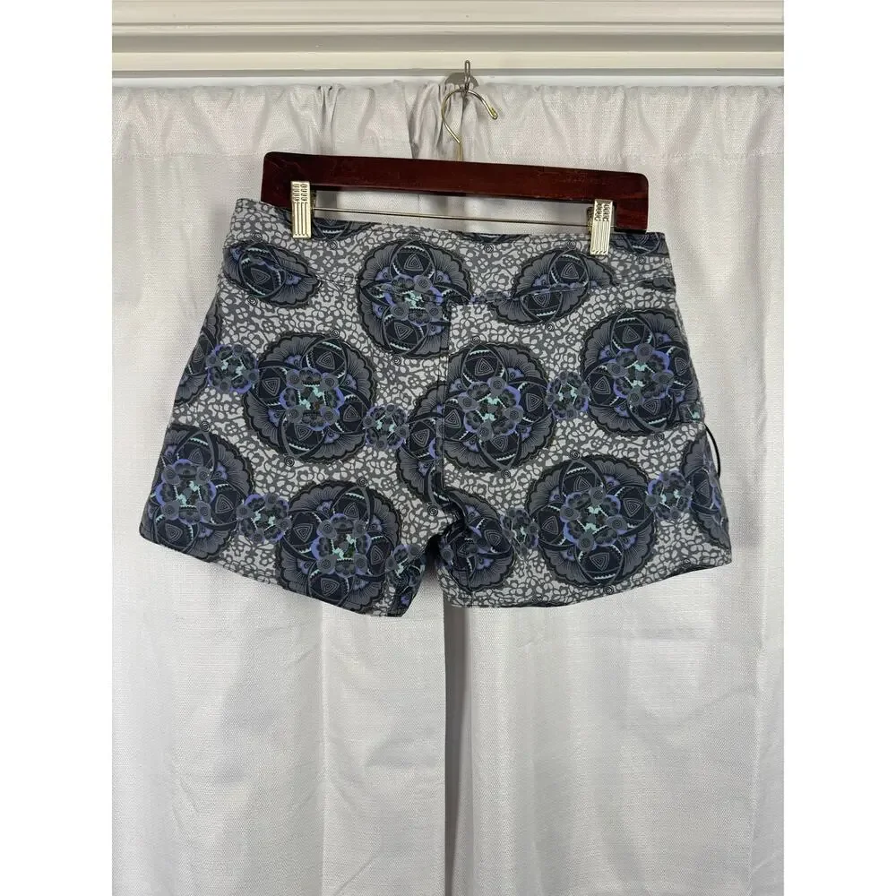 Patagonia Wavefarer Board Shorts Womens 10 Gray Blue Surf - Picture 4 of 5
